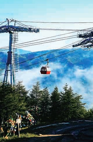 Hebei Chongli Wanlong Ski Resort Gondola and Chairlift Hybrid Detachable Cableway